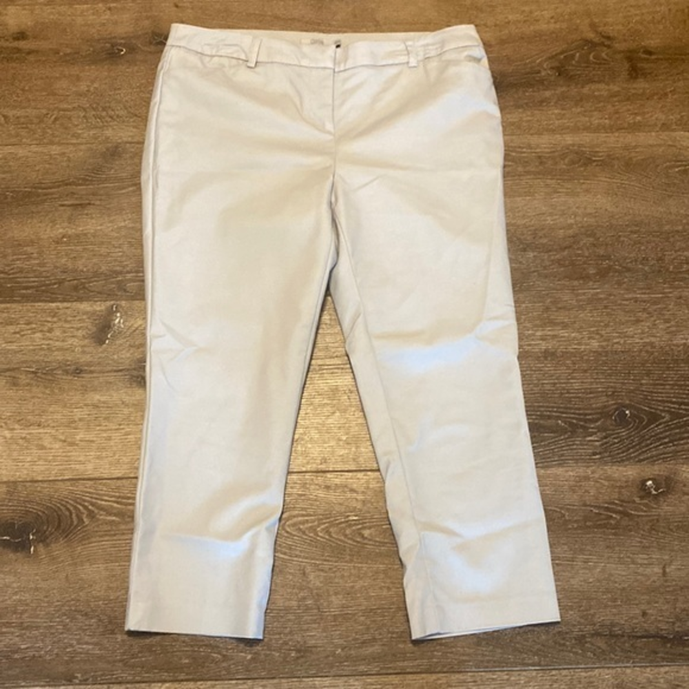 Dalia gray Capri pant‎ 10